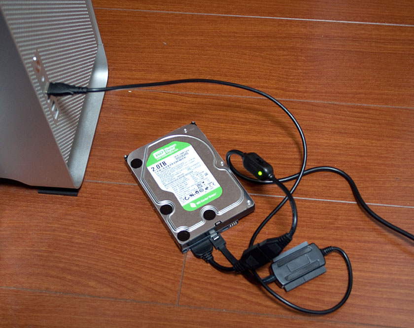 SATAやIDEの内蔵HDDや光学ドライブをUSBで外付け接続 - profaim.jp